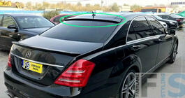 Mercedes S-class W221 2005–2013 Spojler na zadné sklo (ABS, na lakovanie) fotografia 1