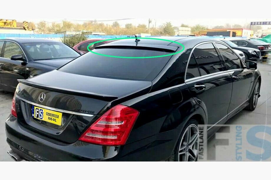 Mercedes S-class W221 2005–2013 Spojler na zadné sklo (ABS, na lakovanie) Image