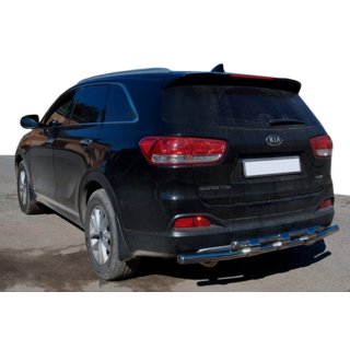 Zadný ochranný rám AK015 (nerez) Kia Sorento II XM 2009–2014 fotografia 1