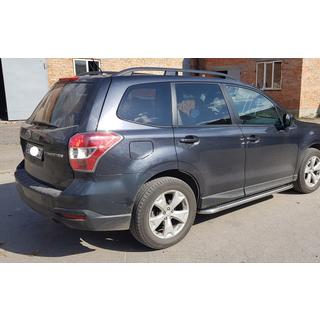 Bočné prahy Premium (2 ks, nerez.) fotografia 1