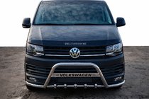 Volkswagen T6 2015–2024 Nerezový bullbar WT004-ST fotografia 2