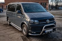 Volkswagen T6 2015–2024 Nerezový bullbar WT004-ST fotografia 4