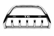 Volkswagen T6 2015–2024 Nerezový bullbar WT004-ST fotografia 6