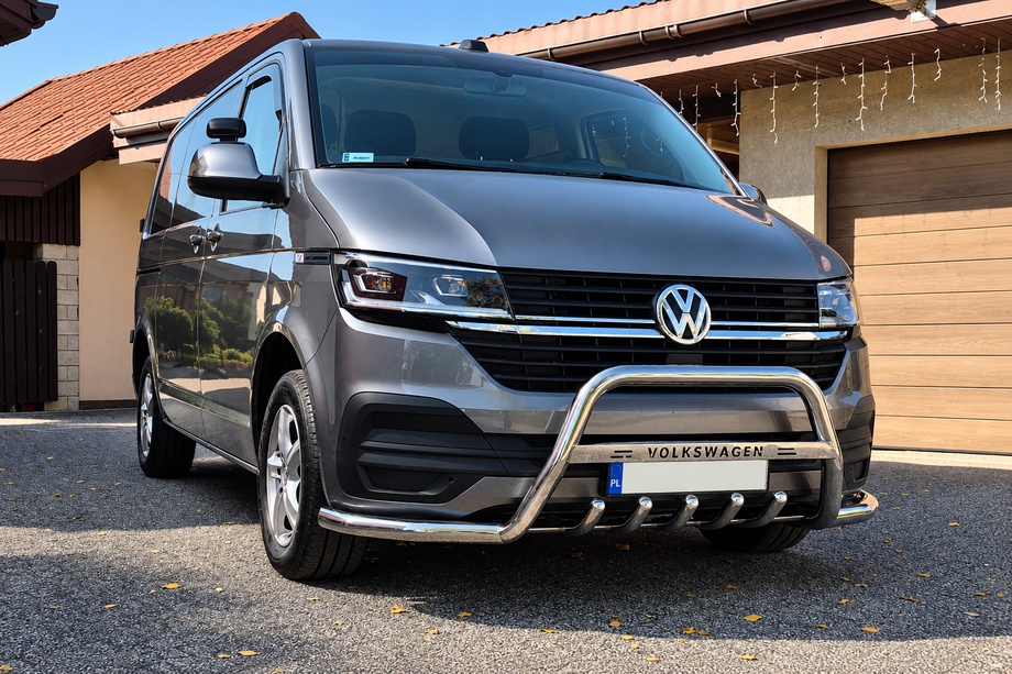 Volkswagen T6 2015–2024 Nerezový bullbar WT004-ST Image