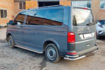 Volkswagen T6 2015–2024 Zadné rohové diely AK003-Double (2 ks, nerez) fotografia 3