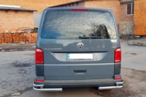 Volkswagen T6 2015–2024 Zadné rohové diely AK003-Double (2 ks, nerez) fotografia 5