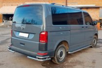 Volkswagen T6 2015–2024 Zadné rohové diely AK003-Double (2 ks, nerez) fotografia 6