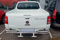 Mitsubishi L200 2015–2024 Zadný ochranný rám AK-Special (nerez) fotografia 4