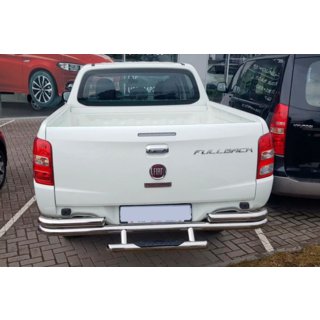 Zadný ochranný rám AK-Special (nerez) Mitsubishi L200 2015–2024 fotografia 2