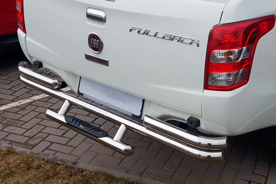 Mitsubishi L200 2015–2024 Zadný ochranný rám AK-Special (nerez) Image