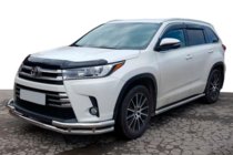 Toyota Highlander 2013–2019 Predný ochranný rám ST-Special (nerez) fotografia 1