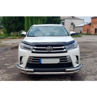 Predný ochranný rám ST-Special (nerez) Toyota Highlander 2013–2019 fotografia 3