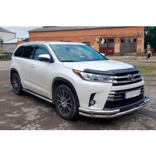 Predný ochranný rám ST-Special (nerez) Toyota Highlander 2013–2019 fotografia 4