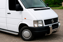Volkswagen LT 1995–2006 Predný ochranný rám (bullbar) Kelebek WT011 (nerez) fotografia 3