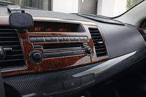 Mitsubishi Lancer X 2008– Kryty palubnej dosky (Meric) Hliník fotografia 1
