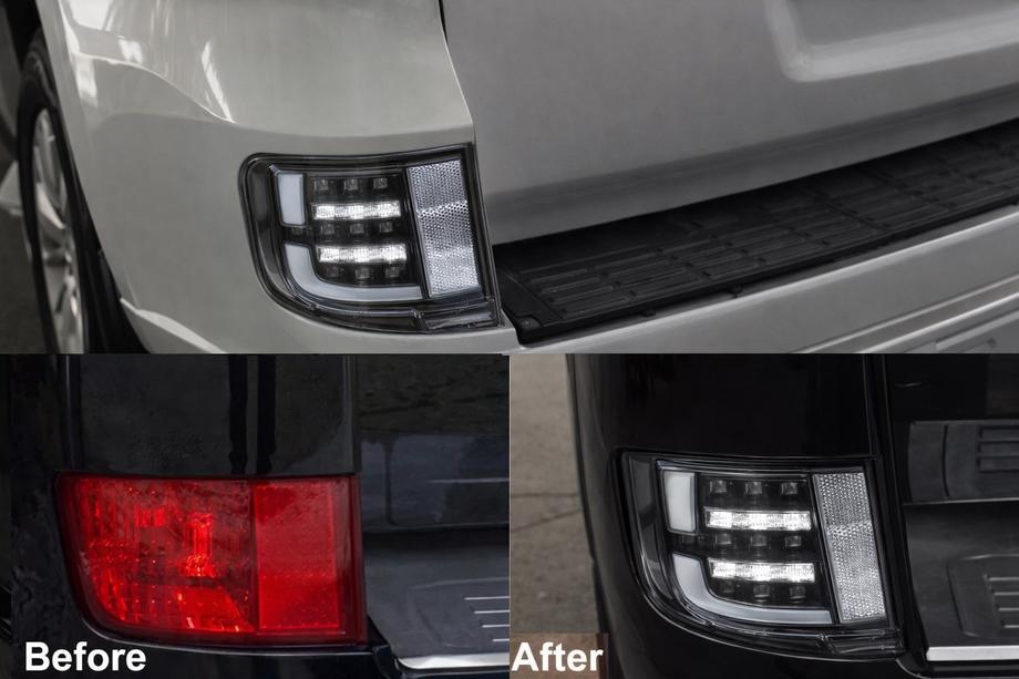 Toyota Land Cruiser 200 2007–2021 Zadné hmlové svetlá 2016-2021 (Executive Black) Image