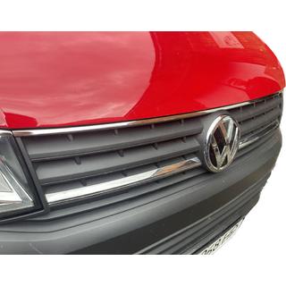 Nerezová chrómová lišta na hornú časť masky 2015-2019 (1 ks) Volkswagen T6 2015–2024 fotografia 1