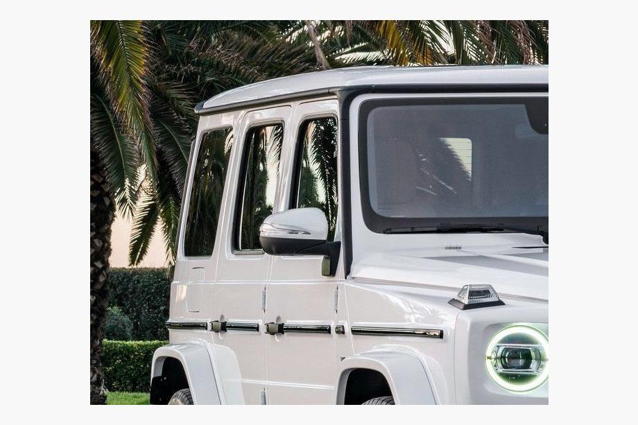 Mercedes G class W463 1990–2018 Vertikálne lišty (2 ks, dizajn 2018) Fotografia 2