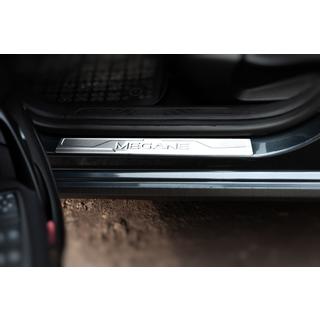 Nerezové kryty prahov OmsaLine (4 ks) Renault Megane IV 2016–2025 fotografia 2
