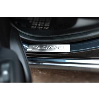 Nerezové kryty prahov OmsaLine (4 ks) Renault Megane IV 2016–2025 fotografia 3