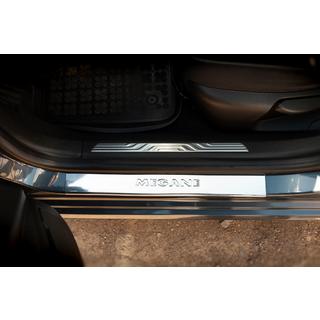 Nerezové lišty vnútorných prahov OmsaLine (2 ks) Renault Megane IV 2016–2025 fotografia 3