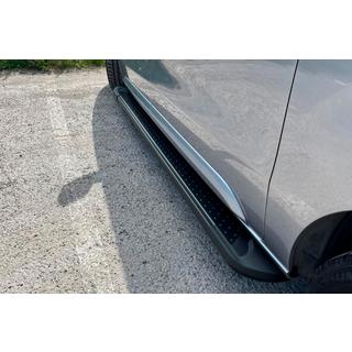Bočné nášľapy Allmond Black (2 ks, hliník) Opel Vivaro 2019– fotografia 2