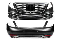Mercedes S-class W222 2013–2022 Kompletný bodykit pre Maybach (2018-2022, bez svetiel) fotografia 6