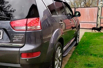 Mitsubishi Outlander 2006–2012 Bočné nášľapy Bosphorus Grey (2 ks, hliník) fotografia 4