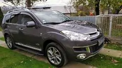 Citroen C-Crosser 2007–2013 Bočné nášľapy Bosphorus Grey (2 ks, hliník) fotografia 6