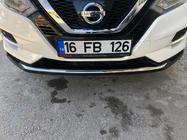 Nissan Qashqai 2014–2021 Nerezová ochranná lišta na predný nárazník (2017↗︎) OmsaLine – talianska nehrdzavejúca oceľ fotografia 7