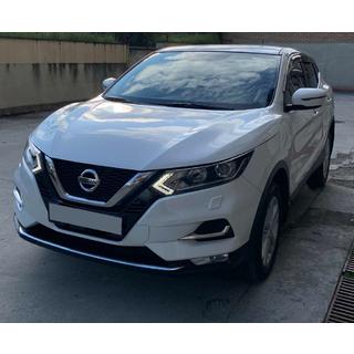 Nerezová ochranná lišta na predný nárazník (2017↗︎) Nissan Qashqai 2014–2021 fotografia 4