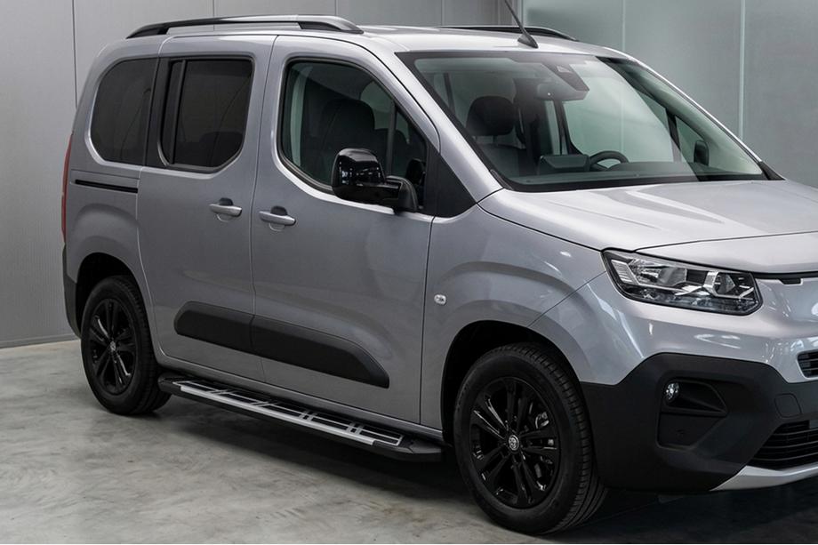 Peugeot Partner/Rifter 2019– Bočné prahy Sunrise (2 ks, hliník) Image