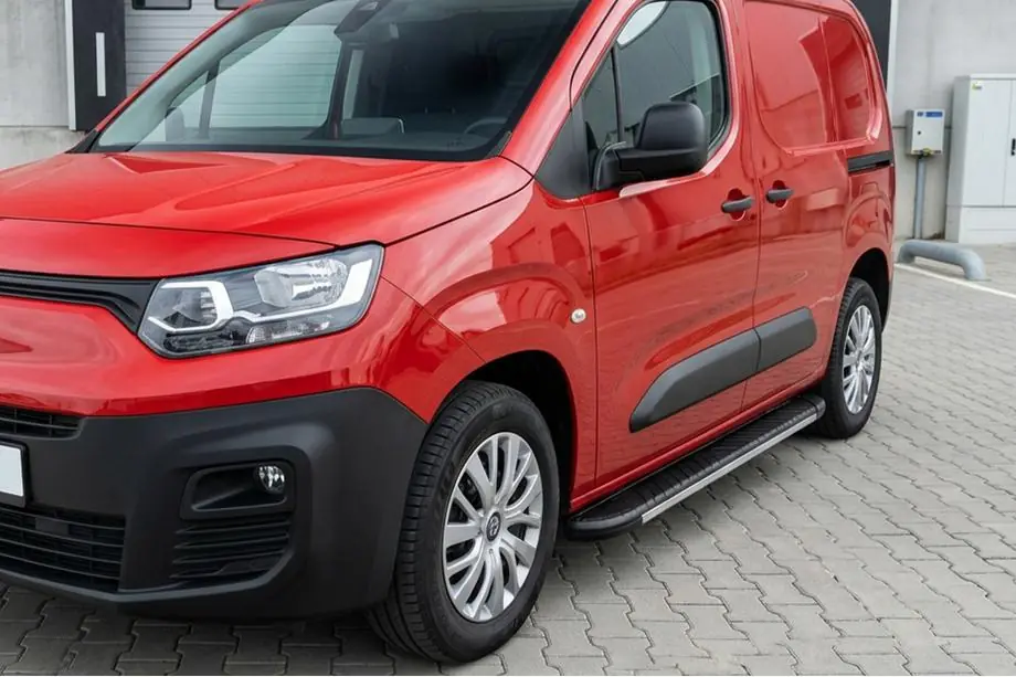 Peugeot Partner/Rifter 2019– Bočné nášľapy Bosphorus Grey (2 ks, hliník) Image