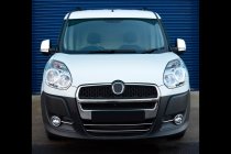 Fiat Doblo II 2010–2022 Chrómová lišta na spodnú mriežku (2010-2015, 2 ks, nerez) fotografia 5
