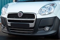 Fiat Doblo II 2010–2022 Chrómová lišta na spodnú mriežku (2010-2015, 2 ks, nerez) fotografia 7