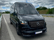 Mercedes Sprinter W907/W910 2018– Nadstavec predného nárazníka V3 (na lakovanie) fotografia 7