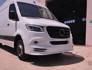 Mercedes Sprinter W907/W910 2018– Nadstavec predného nárazníka V3 (na lakovanie) fotografia 10