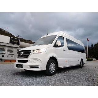 Nadstavec predného nárazníka V3 (na lakovanie) Mercedes Sprinter W907/W910 2018– fotografia 4