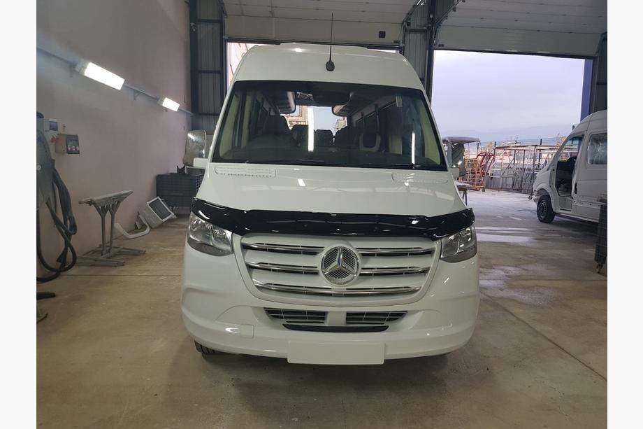 Mercedes Sprinter W907/W910 2018– Deflektor kapoty (EuroCap) Fotografia 6