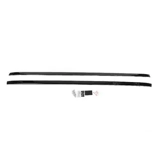 Čierne strešné lyžiny 2008-2015 (dizajn Lexus 2018, 2 ks) Toyota Land Cruiser 200 2007–2021 fotografia 3