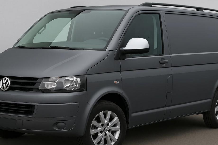 Volkswagen T5 2010–2015 Kryty spätných zrkadiel (2 ks, matná sivá) Image