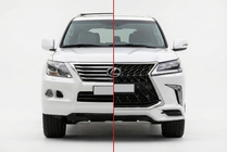 Lexus LX570/450d 2008–2022 Restylingový bodykit z modelu 2008-2016 na TRD Superior (2016-2020) fotografia 1