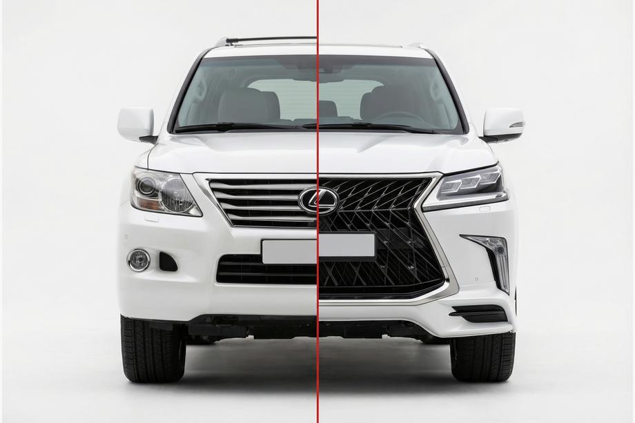 Lexus LX570/450d 2008–2022 Restylingový bodykit z modelu 2008-2016 na TRD Superior (2016-2020) Image