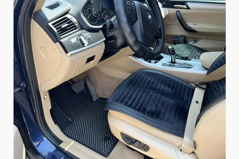 BMW X3 F25 2011–2018 EVA autokoberce (čierne) Image