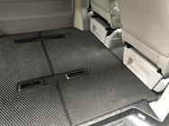 Volkswagen T5 2010–2015 Podlahové rohože EVA V1 (dlhá verzia, kompletný set do celého interiéru, čierne) fotografia 3