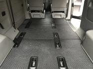 Volkswagen T5 2010–2015 Podlahové rohože EVA V1 (dlhá verzia, kompletný set do celého interiéru, čierne) fotografia 8