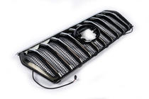 Toyota Land Cruiser Prado 150 2009–2023 Predná maska 2017↗ LED (Zeus Silver) fotografia 4