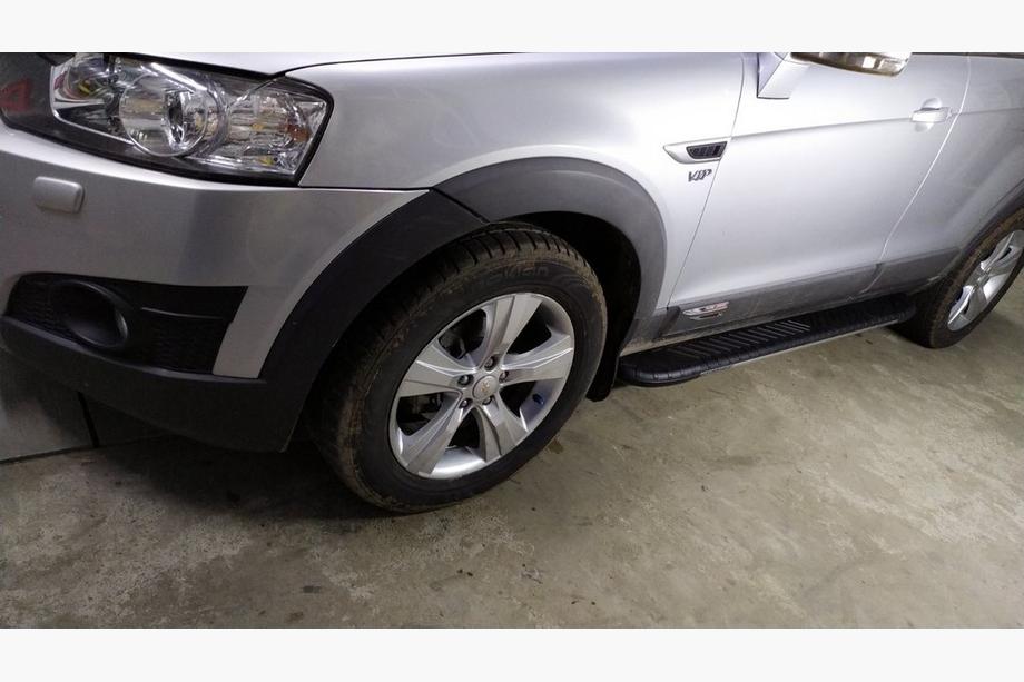 Chevrolet Captiva 2006–2019 Bočné nášľapy Bosphorus Grey (2 ks, hliník) Image