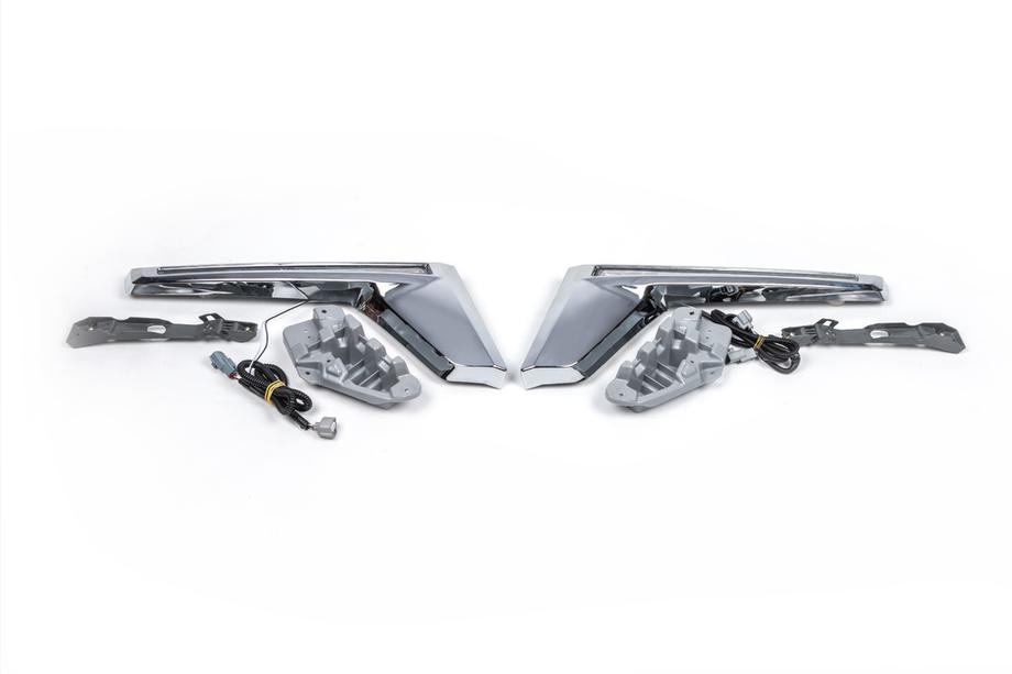 Toyota Land Cruiser 200 2007–2021 Mračítka na svetlá s LED (2016↗) Image