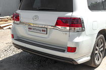 Toyota Land Cruiser 200 2007–2021 Chrómové kryty zadných svetiel (2015+, 4-dielne, plastové) fotografia 4
